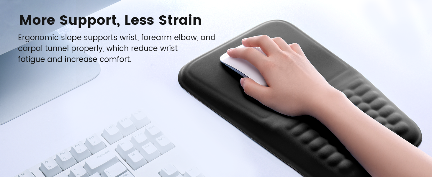 mouse pad with wrist rest mouse pads for desk ergonomic gaming mouse pad with wrist support