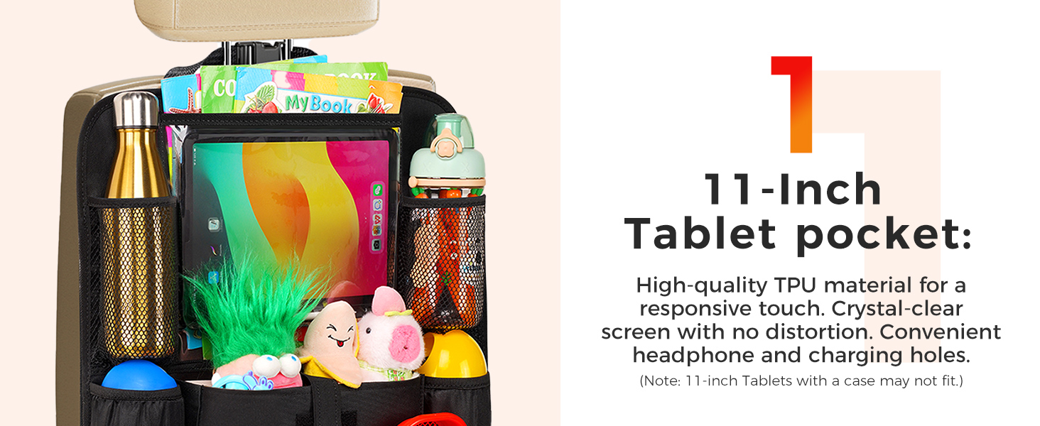 seatback organizer car