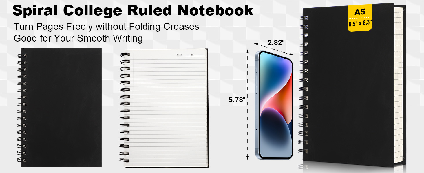 college ruled journal
