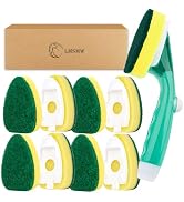 LMSMW Kitchen Dishwand with 9 Replacement Sponge Heads