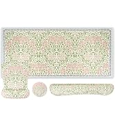 MOSISO Wrist Rest Support for Keyboard Mouse Pad Set, Large Gaming Mousepad&Keyboard and Mouse Pa...