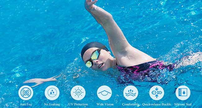 womens swim goggles
