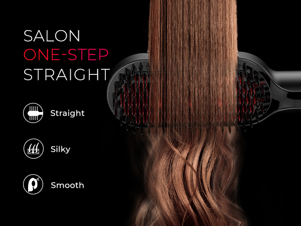 hair straightening brush