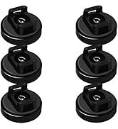 CNHABAGU Magnet Zip Tie Mount Magnetic Zip Ties Mount 25LBS Strong Multipurpose Wire Cable Holder...