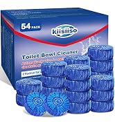 KIISIISO Multipurpose Bathroom Cleaners, 54 Pack Commercial & Household Toilet Bowl Cleaners, Blu...