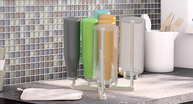 Water Bottle Drying Rack