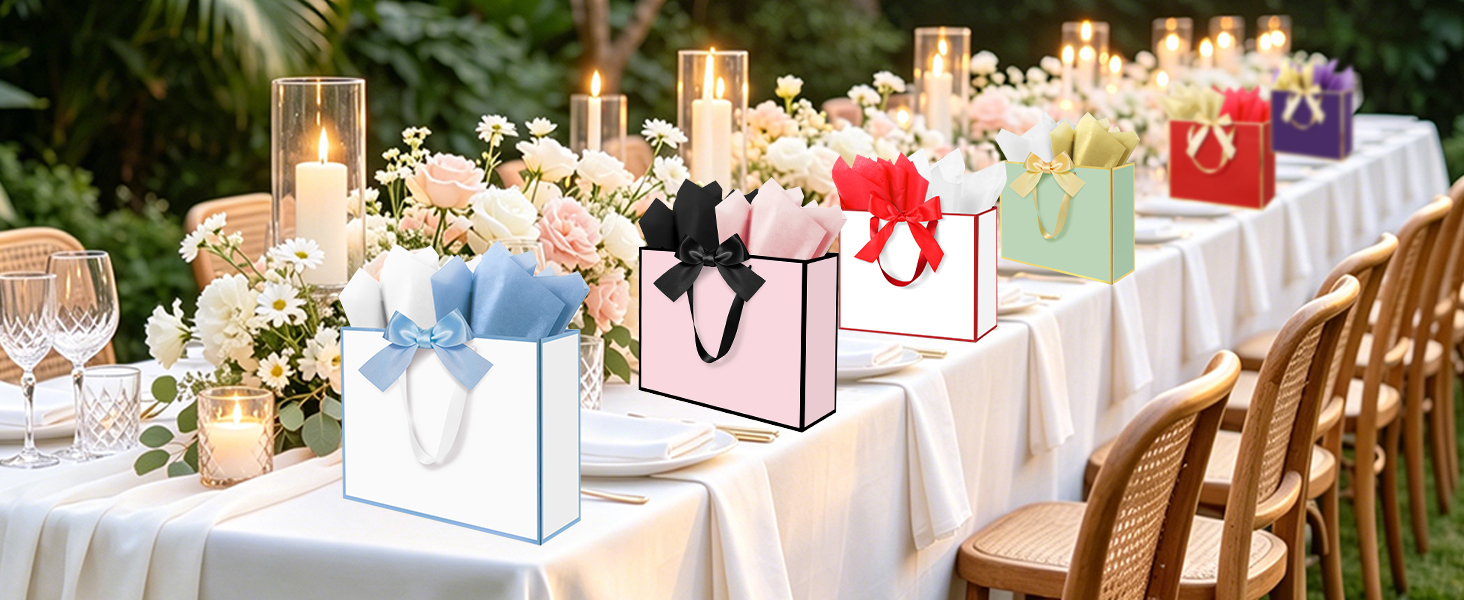 blue gift bag