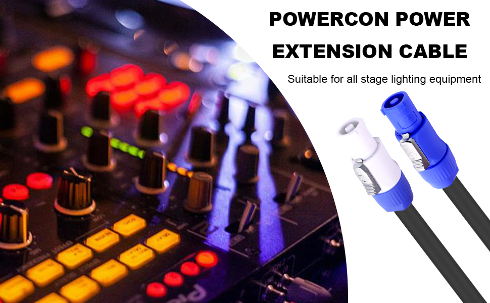 PowerCon Power Extension Cable