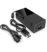 YAEYE Power Supply Brick for Xbox One with Power Cord, (Low Noise Version) AC Adapter Power Suppl...