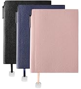 Wisefine Lined Journal Notebook for Women A5 Softcover PU Leather Journals for Writing 160 Pages ...