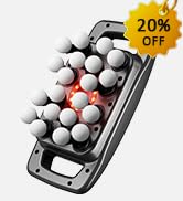 cotsoco 20-Head Massage Gun Set, Deep Tissue Percussion Massager with 9 Modes and 9 Intensities, ...