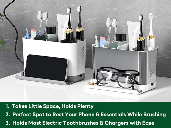 tooth brush holder for bathroom