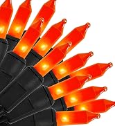 Orange Halloween String Lights