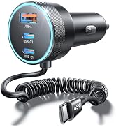 LISEN 90W for iPhone 17 16 15 Pro Max Car Charger USB C Fast Charge, Super Fast for iPhone 15 16 ...