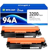 KingKJ 94A CF294A Toner Cartridge Replacement for HP 94A 94X CF294X Compatible with Laser jet Pro...