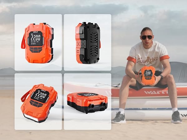 paddle board pump electric portable