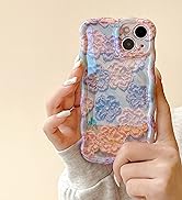 wavy case wave case flower case floral case retro case oil painting case cute case glitter case