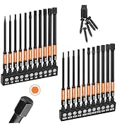 GRENPRO Drill Bit Set 22pcs, Allen Wrenches Sets, Allen Key Set, Hex Head Key Set, Impact Driver ...