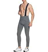baleaf Men's Winter Cycling Bib Pants 4D Padded Thermal Water Resistant Bike Tights Cold Weather ...