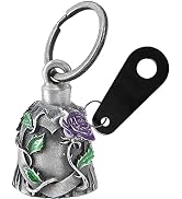 Motorcycle Bell for Bikers Women Men with Hanger, Biker Bell for Riders Riding Bell for Good Luck...