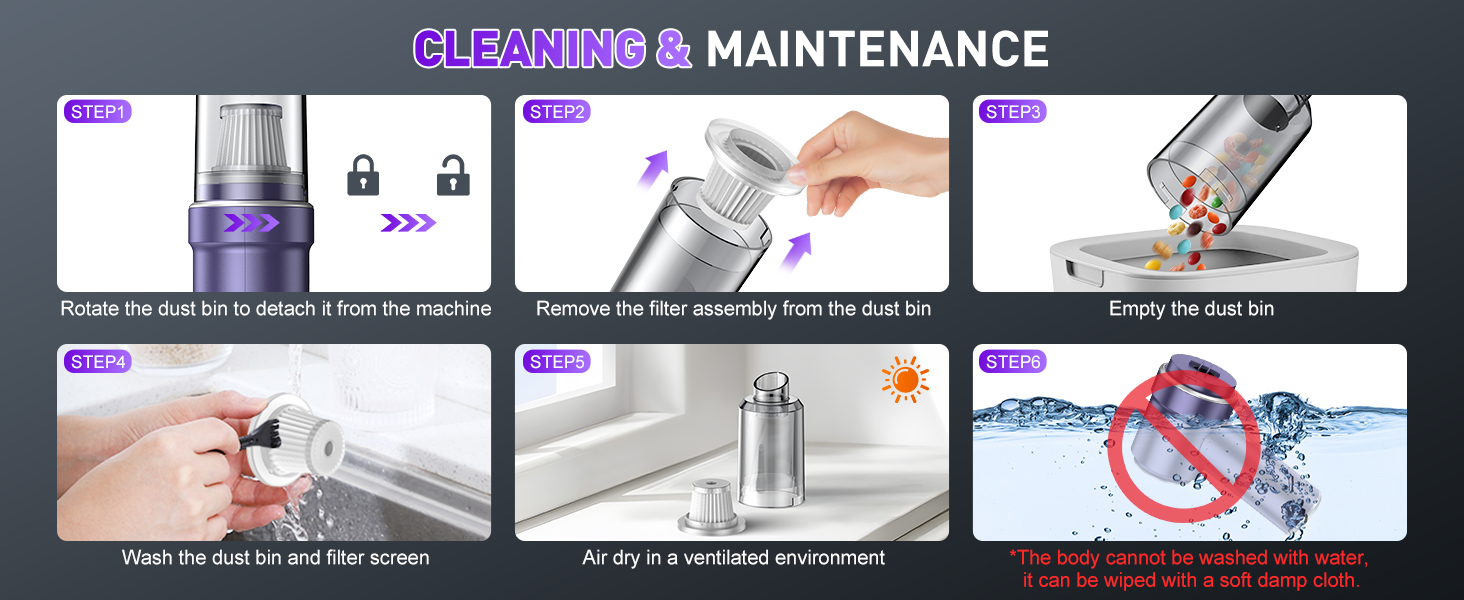 handheld vacuum cleaner