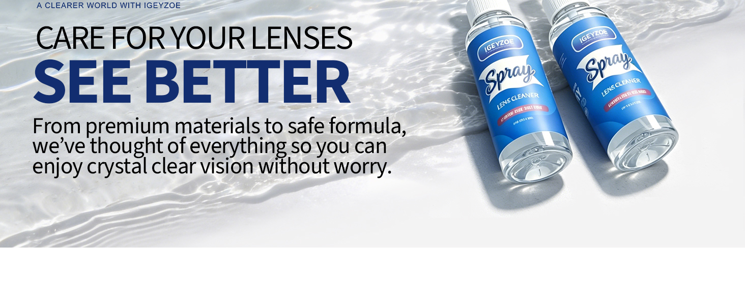 lens clean spray