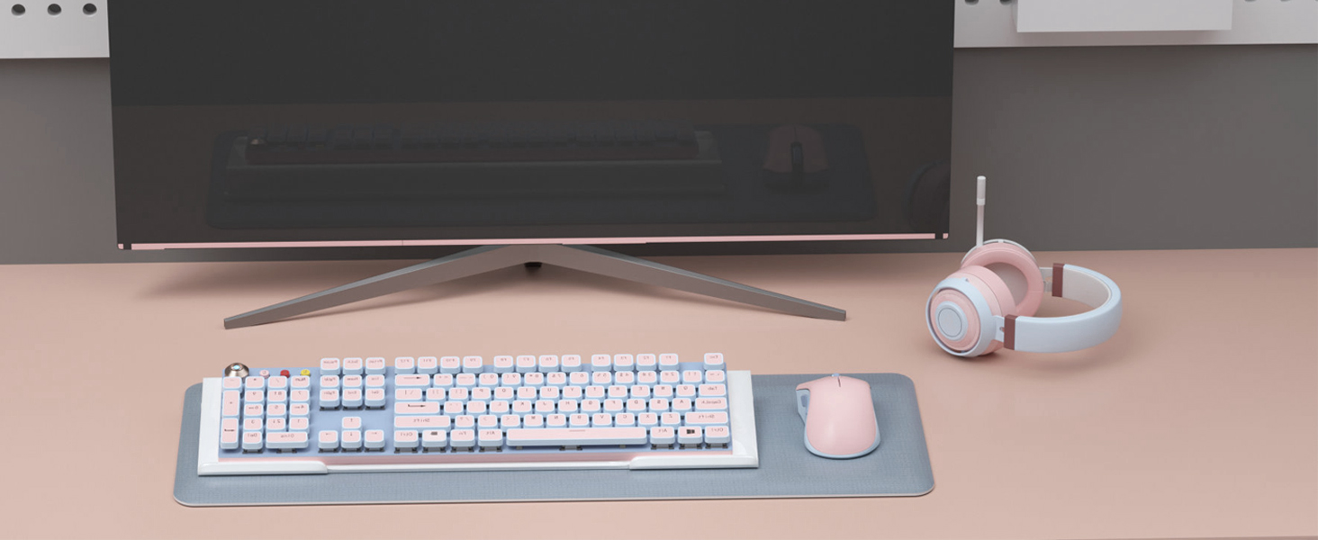 Acrylic Tilted Computer Keyboard Holder