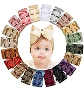 doboi Baby Hair Bows Hair Accessories - 20pcs Big Bows for Baby Girls Infant Newborn Toddler Baby...