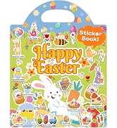 Benresive Reusable Sticker Book for Toddlers 2-4 Years, Fun Travel Stickers for Kids, Waterproof ...