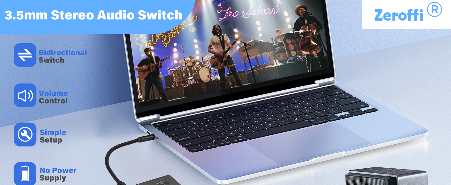 3.5mm stereo audio switch