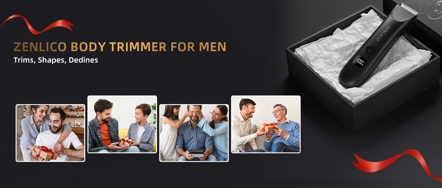 ZENLICO Pubic Hair Trimmer for Men