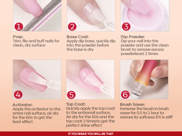 Dip Powder Liquid Set