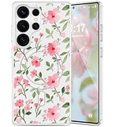EYZUTAK Magnetic for Samsung Galaxy S26 Ultra Case Flower Case Compatible with MagSafe, Pretty Fl...