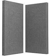 UMIACOUSTICS 2 PCS Acoustic Panel, 47.2" x 23.6" Fiberglass Sound Proof Wall Panels, Sound Absorb...