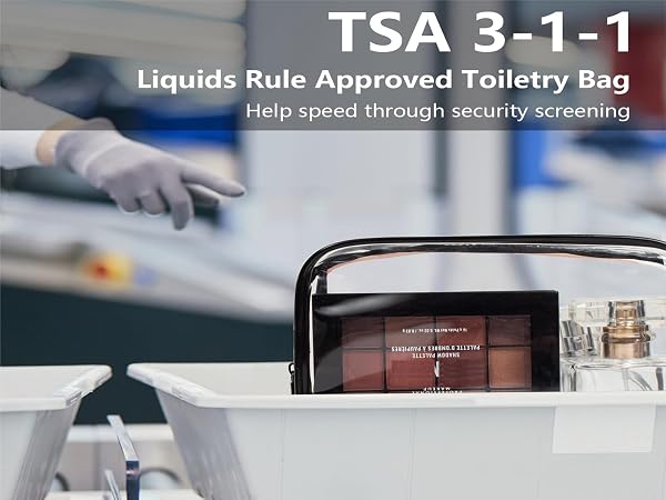 clear toiletry bag clear tsa approved toiletry bag ffpaw purse essentials tsa approved makeup bag