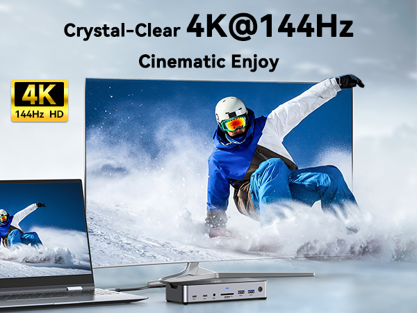 4k 144hz docking station
