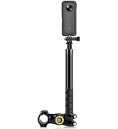 Kalofaye Motorcycle Bicycle Selfie Stick, Third Person Perspective Handlebar Mount Camera Bracket...