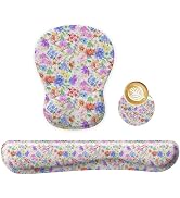 WINTOJO Keyboard Wrist Rest Pad and Mouse Wrist Rest Support Gaming Mouse Pad Ergonomic Gel Memor...
