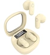 APZXTRK Wireless Earbuds, Bluetooth 5.4, Half in Ear Wireless Earbuds with Charging Case, Touch C...