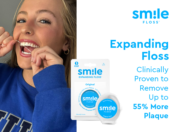 expanding dental floss