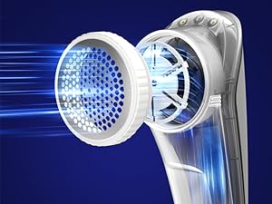MR.SIGA lint ball remover shaver, Battery Operated Pill Fuzz Remover
