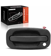 A-Premium - Exterior Door Handle with Keyhole - Front Left Driver Side - Compatible with Cadillac...