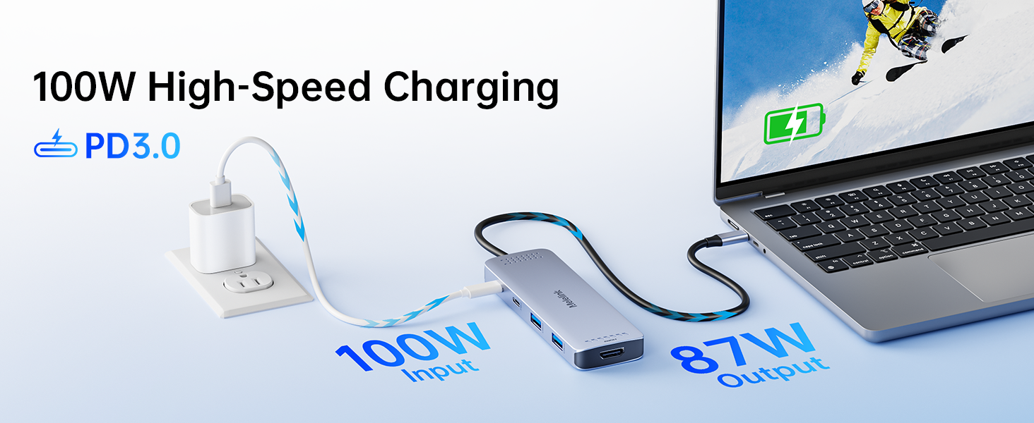 usb c hub multiport adapter hdmi usbc hub hdmi for macbook pro surface pro dell lenovo