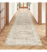 Restydon Rug Runners for Hallways Non Slip - 2x8 Runner Rug for Bedroom, Washable Runner with Rub...