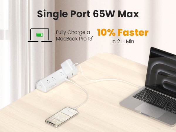 VILONG Desk Clamp Power Strip