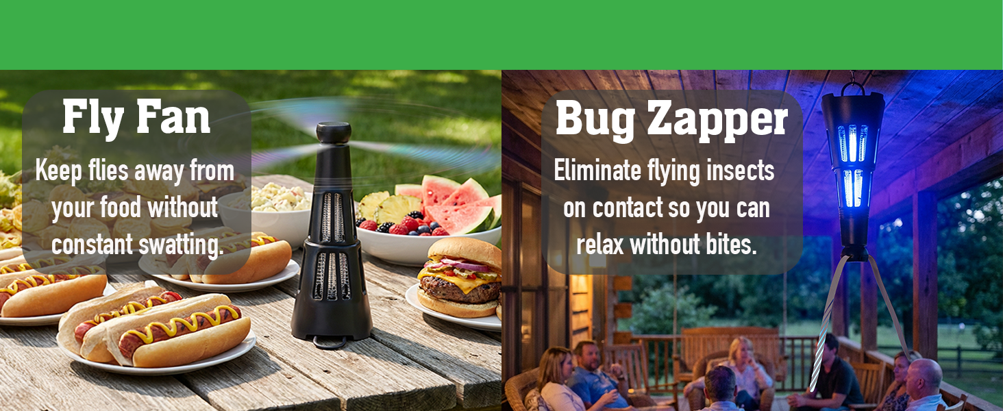Magic Mesh 2-in-1 Fan Zapper