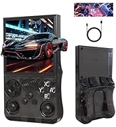 GAMINJA Handheld Game Console, 4" IPS Screen Retro Gaming Console,Support Download Massive Games ...