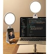5" Full Screen Computer Lighting for Video conferencing, Streaming | Eye-Caring Ring Light, CRI>9...