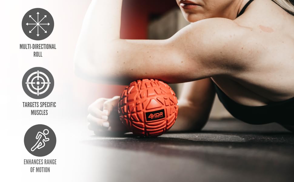 massage ball recovery ball deep tissue massage tight muscles trigger point massage ball