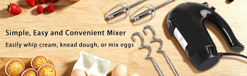 Simple, Easy and Convenient Mixer